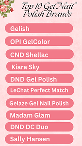 Top 10 Gel Nail Polish Brands